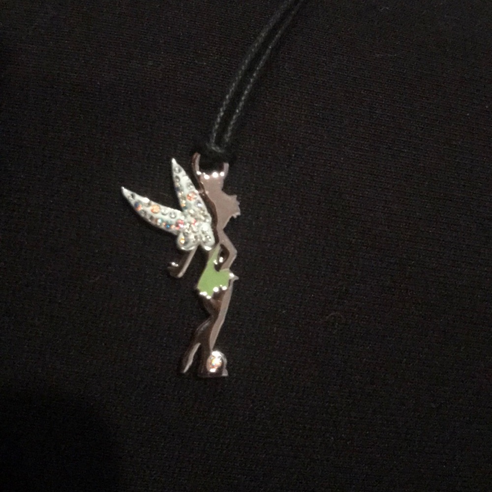 Swarvoski NWT & box Tinkerbell necklace